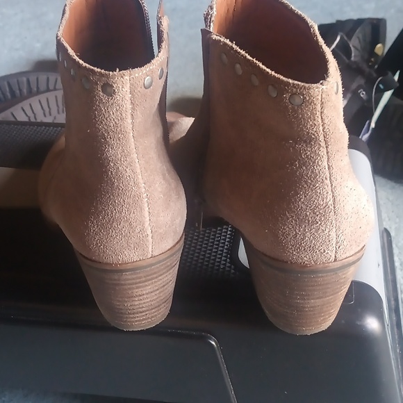 Lucky Suede Studded Bootie - Picture 3 of 4